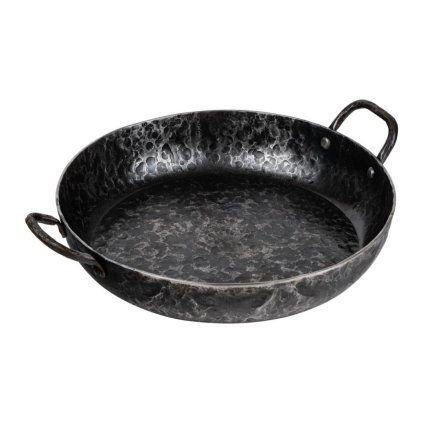 225678 servirovaci panev essentials 28 cm cerna ocel forged