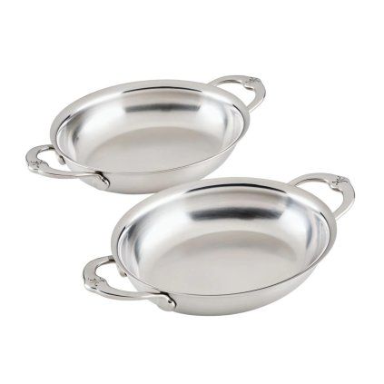 225576 pekac provisions 17 x 14 cm sada 2 ks stribrna nerezova ocel hestan
