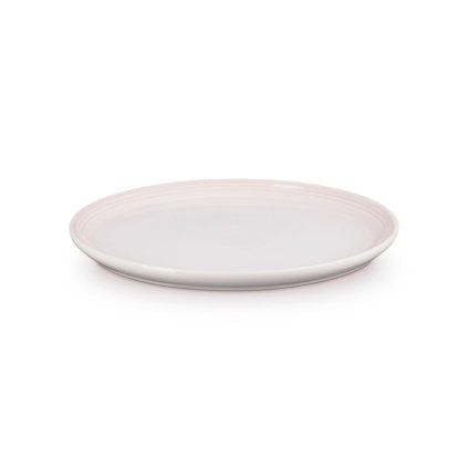 224235 prilohovy talir coupe 22 cm shell pink kamenina le creuset