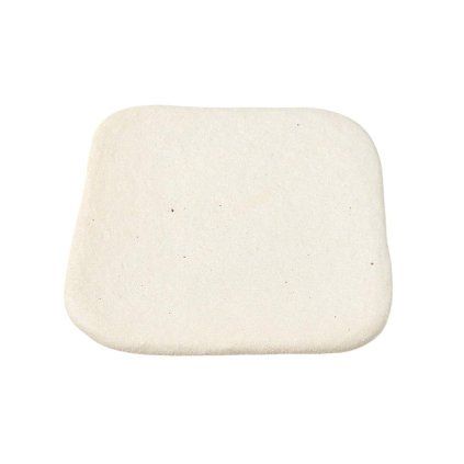 225453 servirovaci talir shell white 25 x 25 cm bila keramika mij