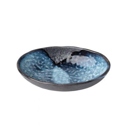 225483 jidelni miska storm 16 cm 420 ml modra keramika mij