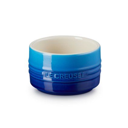 223941 ramekin 9 cm 200 ml azure kamenina le creuset