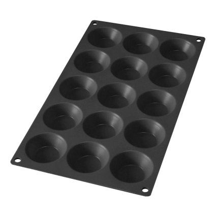 226311 forma na tartaletky 30 x 17 cm cerna silikon lekue