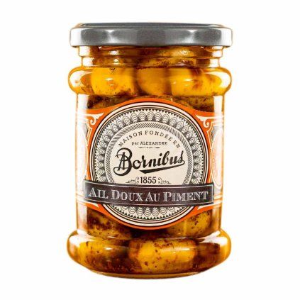 228099 sladky cesnek 250 g s chili bornibus