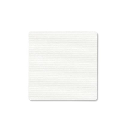 228693 podtacek square corduroy 10 x 10 cm cista bila kuze lind dna