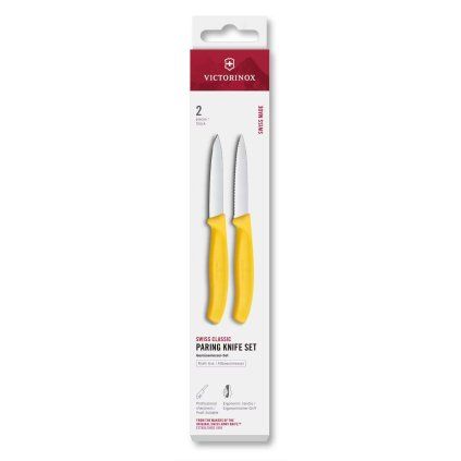 229323 sada nozu swiss classic 8 cm sada 2 ks zluta plast victorinox