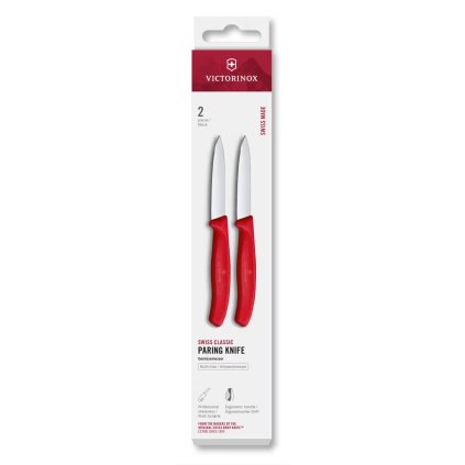 229470 sada nozu swiss classic 8 cm sada 2 ks cervena plast victorinox