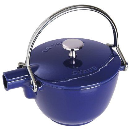 141362 konvice na caj o 16 5 cm tmave modra staub