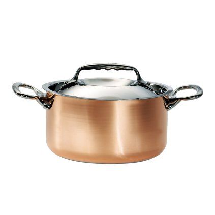 129113 medeny hrnec na indukci o 16 cm prima matera s nerezovou poklici de buyer