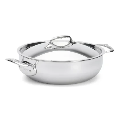 231625 hluboka panev affinity 28 cm s poklici nerezova de buyer