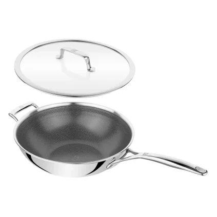 232591 wok peak 30 cm s poklici nerez keramika zwilling