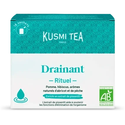 233042 bio ovocny caj draining ritual 18 sacku kusmi tea