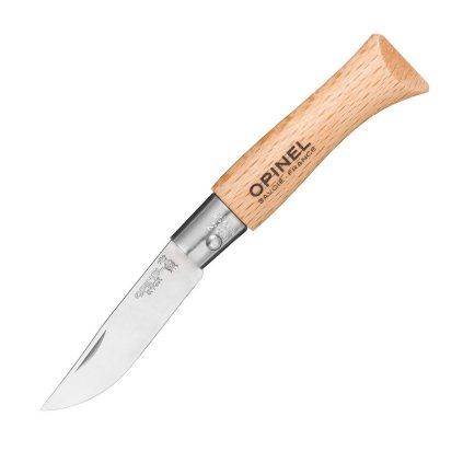 232435 kapesni nuz n 03 4 cm prirodni bukove drevo opinel