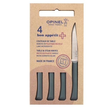 232207 jidelni nuz bon appetit 11 cm sada 4 ks seda plast opinel