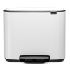Coș cu pedală BO 36 l, alb, Brabantia