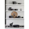 Bol pentru servire PILAR, M ⌀ 14 cm, 620 ml, gri închis, ceramică, Blomus