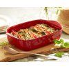 Farfurie pentru cuptor 29 x 19 cm, crem, lut, Emile Henry