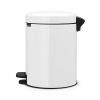 Coș cu pedală NEWICON 5 l, alb, Brabantia