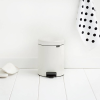 Coș cu pedală NEWICON 5 l, alb, Brabantia