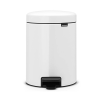 Coș cu pedală NEWICON 5 l, alb, Brabantia