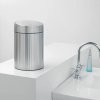 Coș de gunoi DE LUXE 5 l, oțel mat, Brabantia