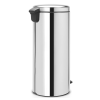 Coș cu pedală NEWICON 30 l, oțel lucios, Brabantia