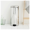 Coș cu pedală NEWICON 30 l, oțel lucios, Brabantia