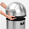 Coș de gunoi PUSH BIN, 60 l, oțel mat, Brabantia