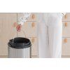 Coș de gunoi cu capac sensibil la atingere TOUCH BIN NEW 30 l, rezistent la amprentă, oțel mat, Brabantia