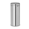 Coș de gunoi cu capac sensibil la atingere TOUCH BIN NEW 30 l, rezistent la amprentă, oțel mat, Brabantia