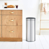 Coș de gunoi cu capac sensibil la atingere TOUCH BIN NEW 30 l, oțel mat, Brabantia