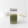 Recipient pentru depozitarea alimentelor TASTY PLUS 1,6 l, gri deschis, plastic, Brabantia