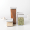 Recipient pentru depozitarea alimentelor TASTY PLUS 1,6 l, gri deschis, plastic, Brabantia