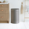 Coș de gunoi cu capac sensibil la atingere TOUCH BIN NEW 40 l, platină, Brabantia