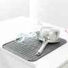 Covoraș pentru uscarea vaselor, 44 cm, gri, Brabantia