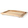 Tava pentru micul dejun 61 x 35 cm, lemn de arbore de cauciuc, Continenta