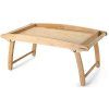 Tava pentru micul dejun 61 x 35 cm, lemn de arbore de cauciuc, Continenta