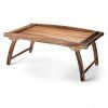 Tava pentru micul dejun 61 x 35 cm, lemn de salcâm, Continenta