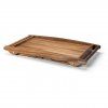 Tava pentru micul dejun 61 x 35 cm, lemn de salcâm, Continenta