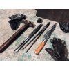 Cuțit pentru bucătărie OLIVE 20,5 cm, mâner din lemn de măslin, Forged