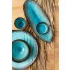 Platou de sushi SKY BLUE 21,5 x 13 cm, MIJ