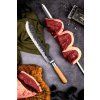 Cuțit de măcelar OLIVE 25,5 cm, mâner din lemn de măslin, Forged