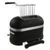 Toaster ARTISAN, 2 felii, negru din fontă, KitchenAid
