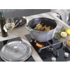 Capac pentru cratiță COCOTTE 28 cm, cu aburi, busuioc, fontă, Staub