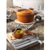 Capac pentru cratiță COCOTTE 26 cm, cu aburi, busuioc, fontă, Staub