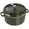 Capac pentru cratiță COCOTTE 26 cm, cu aburi, busuioc, fontă, Staub