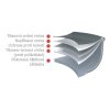 Tigaie pentru pește TITANIUM NOWO 38 x 28 cm, mâner detașabil din titan, WOLL