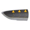 Tigaie pentru clătite DIAMOND LITE PRO 26 cm, pentru inducție, mâner din oțel inoxidabil, titan, WOLL