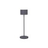 Lampă portabilă de masă FAROL 33 cm, LED, gri cald, Blomus