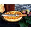 Cuțit pentru pâine OLIVE 20,5 cm, mâner din lemn de măslin, Forged